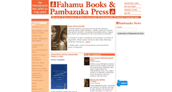 Desktop Screenshot of fahamubooks.org