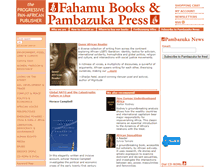 Tablet Screenshot of fahamubooks.org